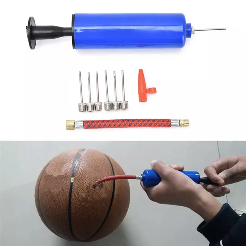 Súprava mini pumpy na lopty s hadičkou a ihlami, 10-dielna