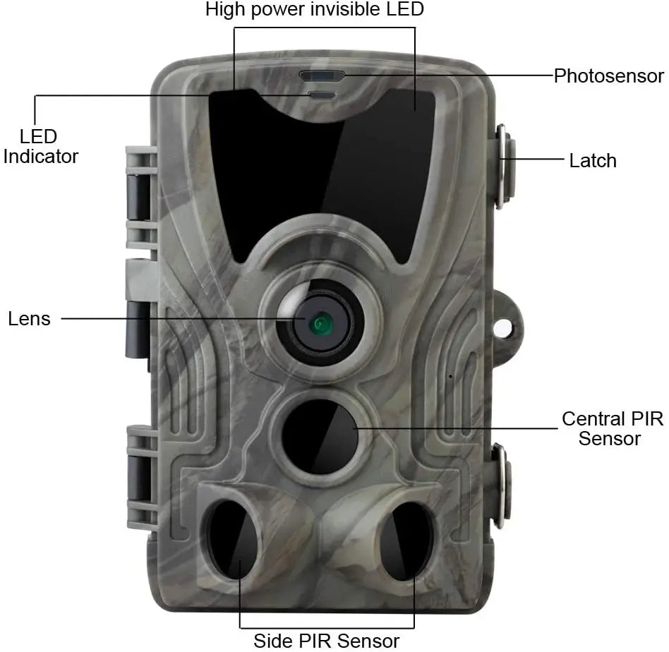 HC801A 20MP 1080P Trail Camera with Night Vision