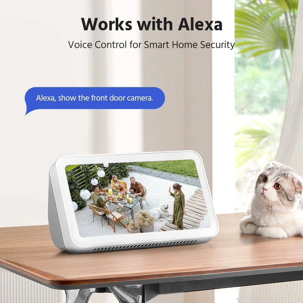 ANNKE 4MP WiFi Security Camera System with 170° Dual Lens