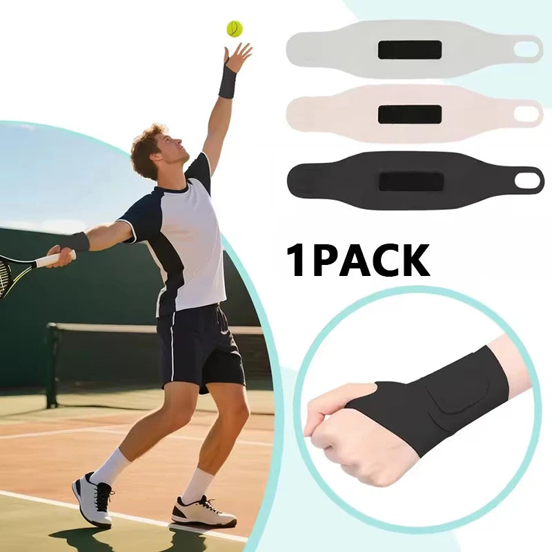 1Pc Fitness Ultra-thin Elastic Wristband with Adjustable Breathability Pressure Protection Pain Relief Wrist Bandage