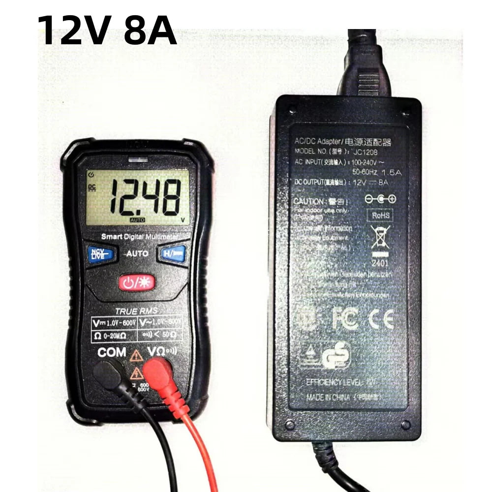 5V 6V 7.5V 9V 12V 13.5V 15V 16V 18v 19V 20V 24V 28V 30V 32V 36V 42V 48V 2A 3A 1a 4A 5A 6A Power Supply Adapter Converter Charger