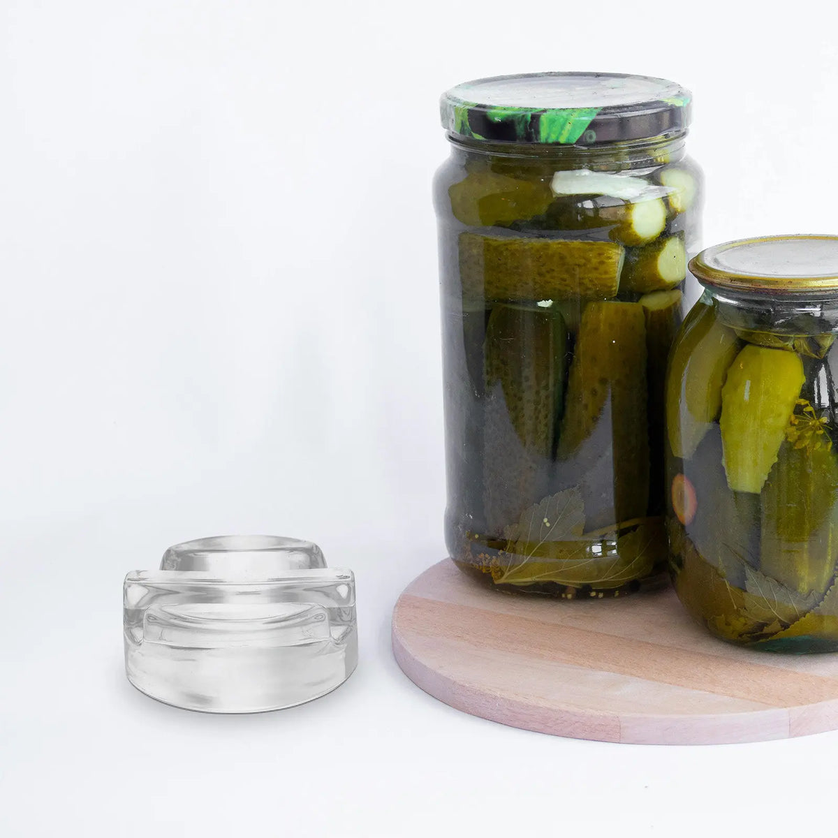 Stakleni težinski komadi za fermentaciju — Set od 5
