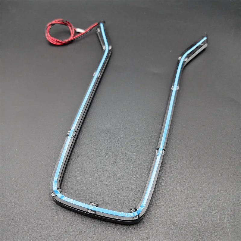 LED Cup Holder Light For Toyota Corolla Cross 2020 2021 2022 2024 Blue Interior Central Armrest Frame Atmosphere Decorative Lam