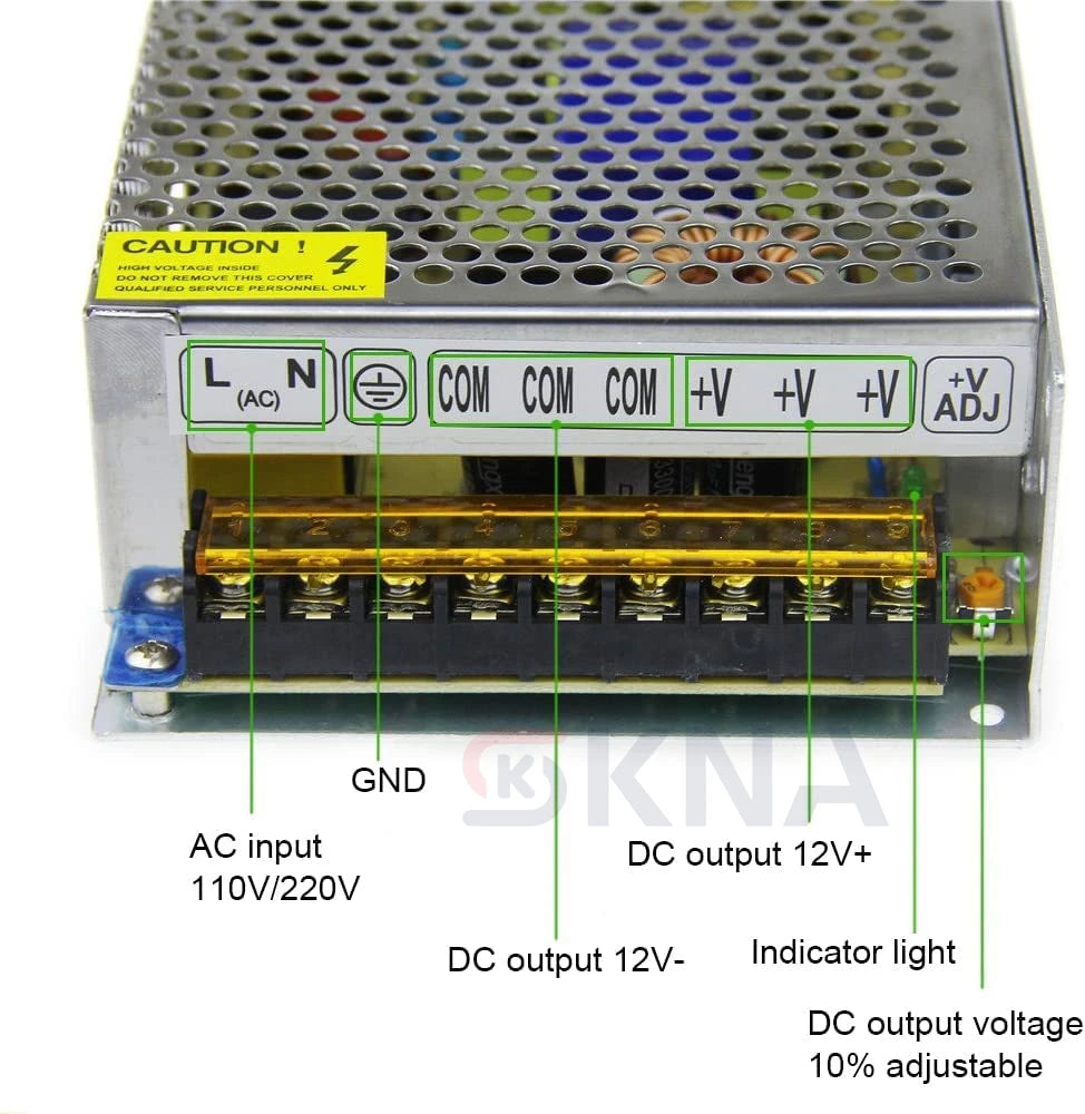 DC Switching Power Supply - Voltage and Power Options