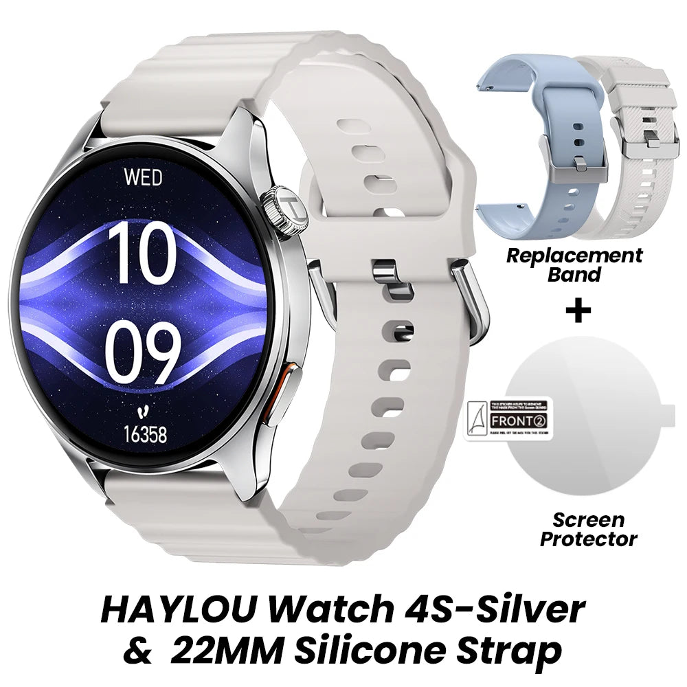 HAYLOU Watch 4S ceas GPS cu afișaj AMOLED de 1,43 inch