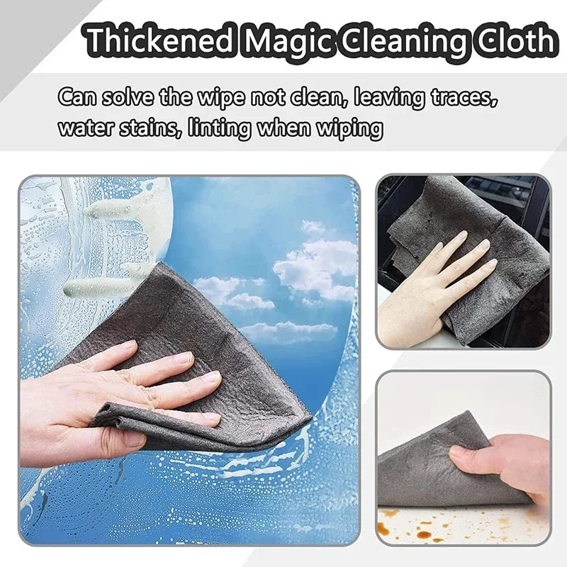 Reusable Microfibre Cleaning Cloths - Size and Pack Options