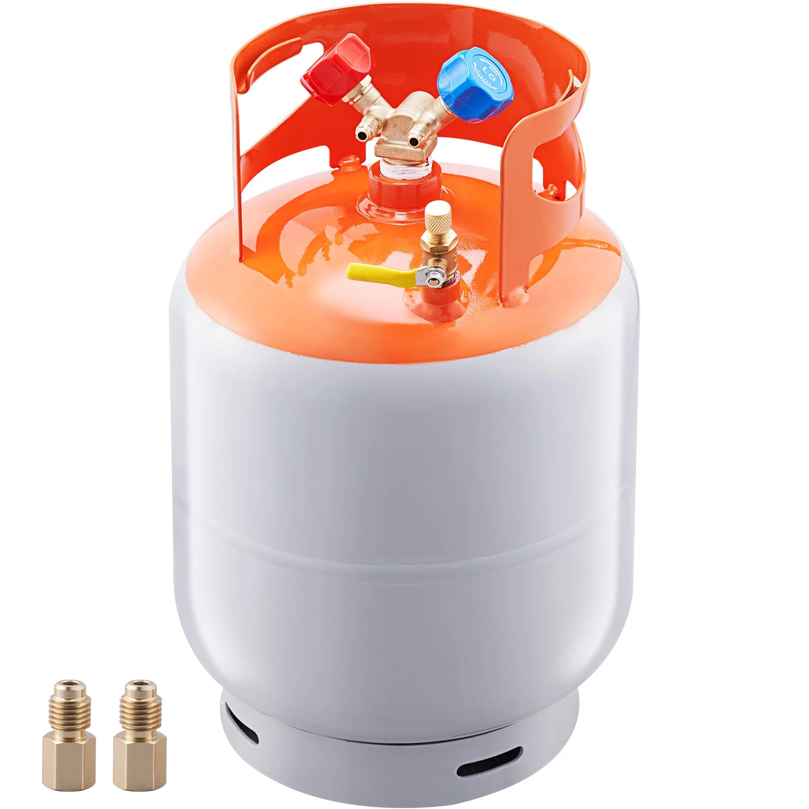 30 lb Refrigerant Recovery Tank 400 PSI Cylinder with Y-Valve