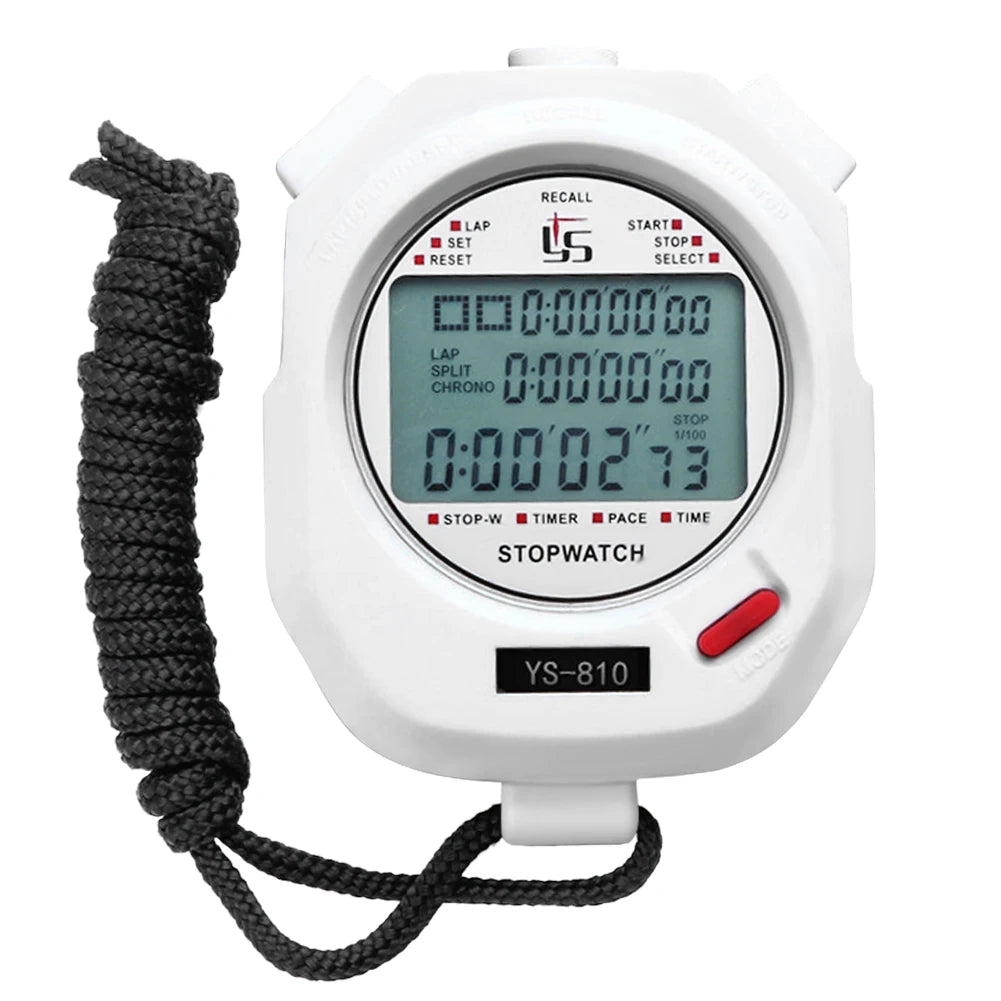 Digitale handstopwatch, verschillende modellen