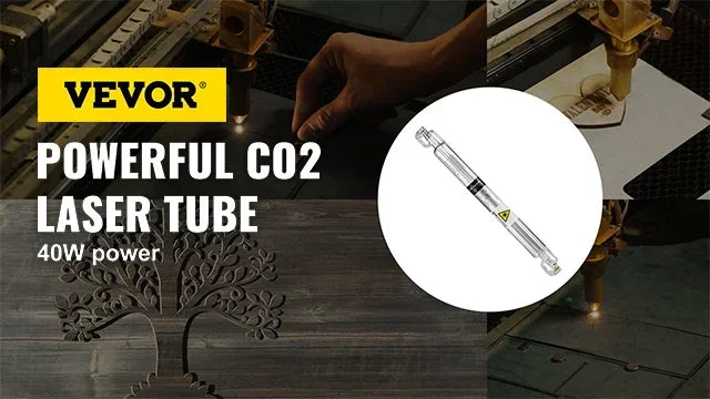 CO2 laserová trubice pro gravírovací a řezací stroje 40W–130W