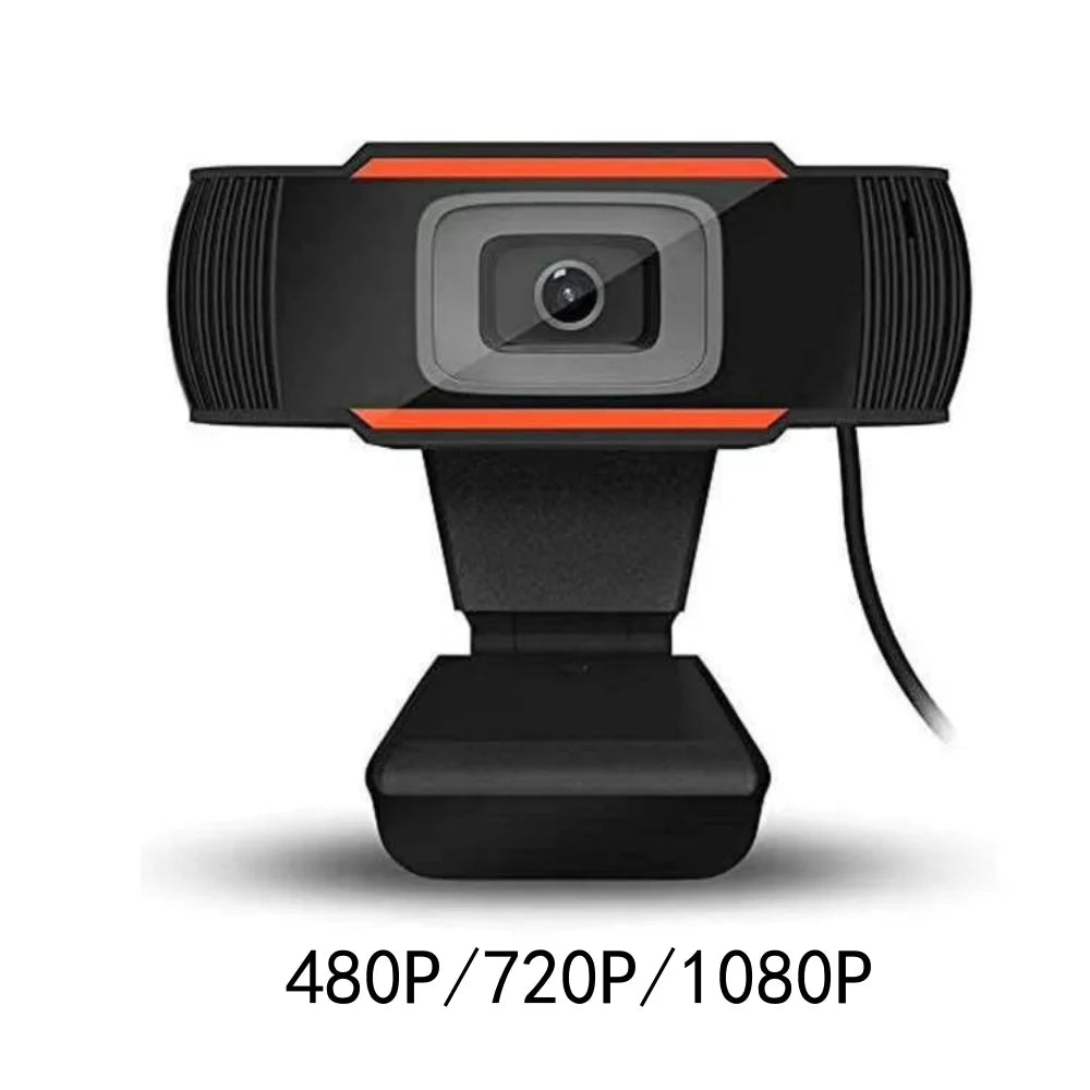 Mini USB HD Webcam with Microphone for PC and Desktop