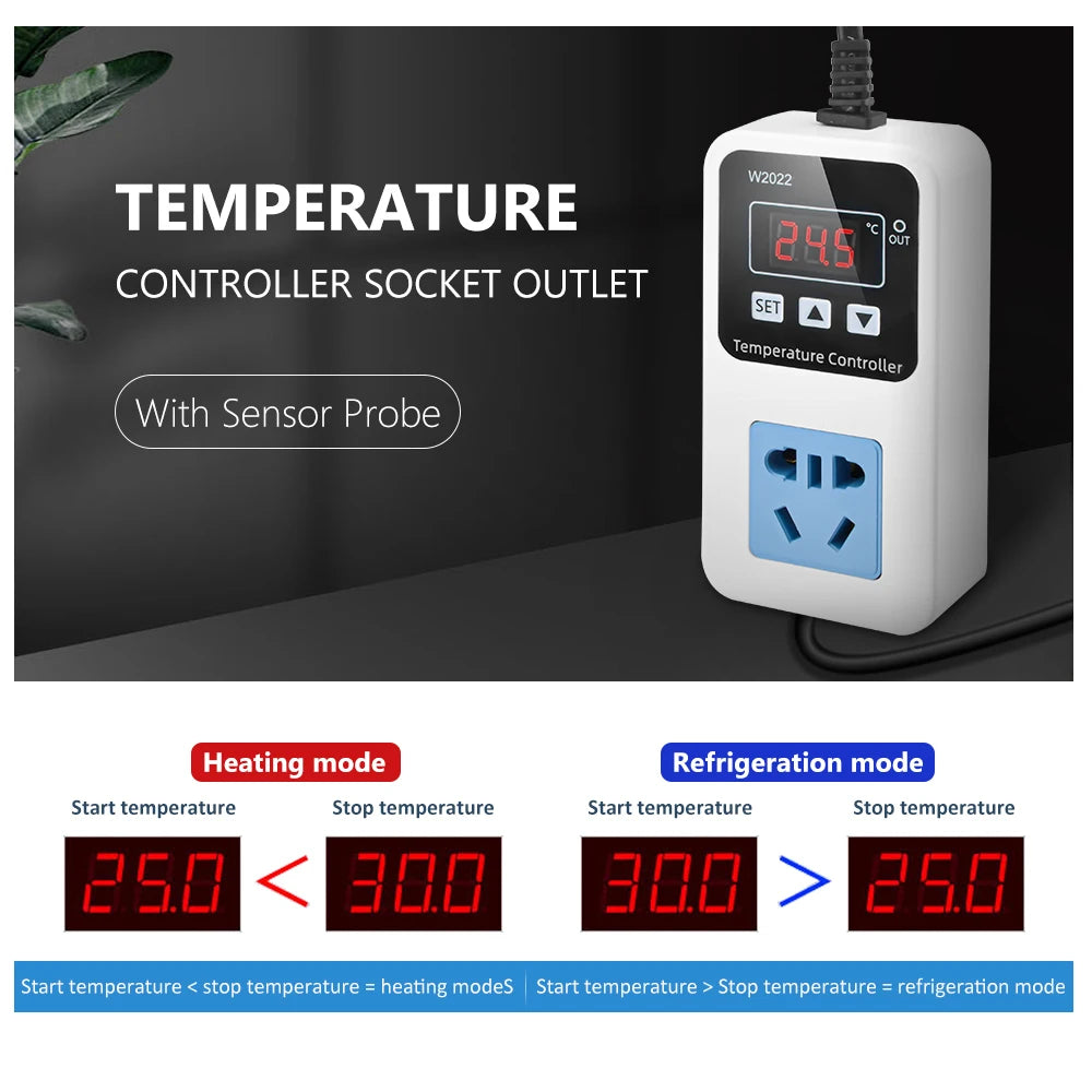 W2022 Plug-In Temperature Controller