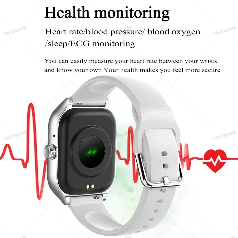 Smartwatch con display HD da 1.83 pollici, Android e iOS