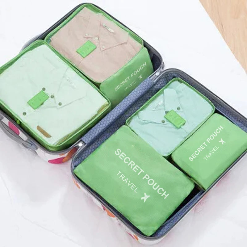 Reisverpakkingszakken - Set van 6