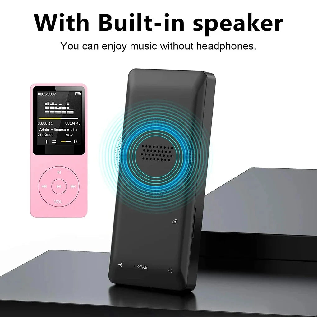 Wiederaufladbarer Taschen-MP3-Player