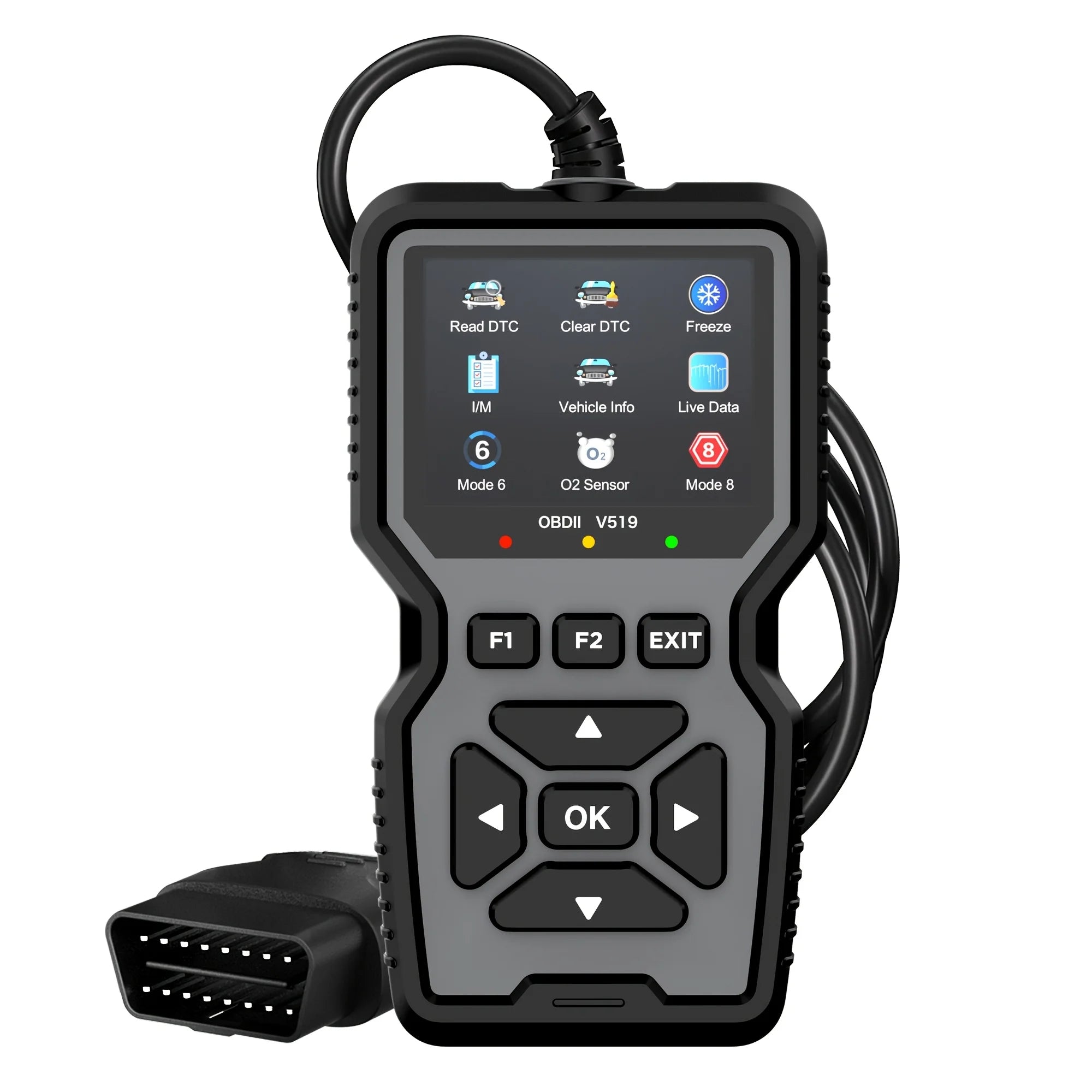 Scanner OBD2 Professionale con Diagnostica Motore in Tempo Reale e Reset Codici