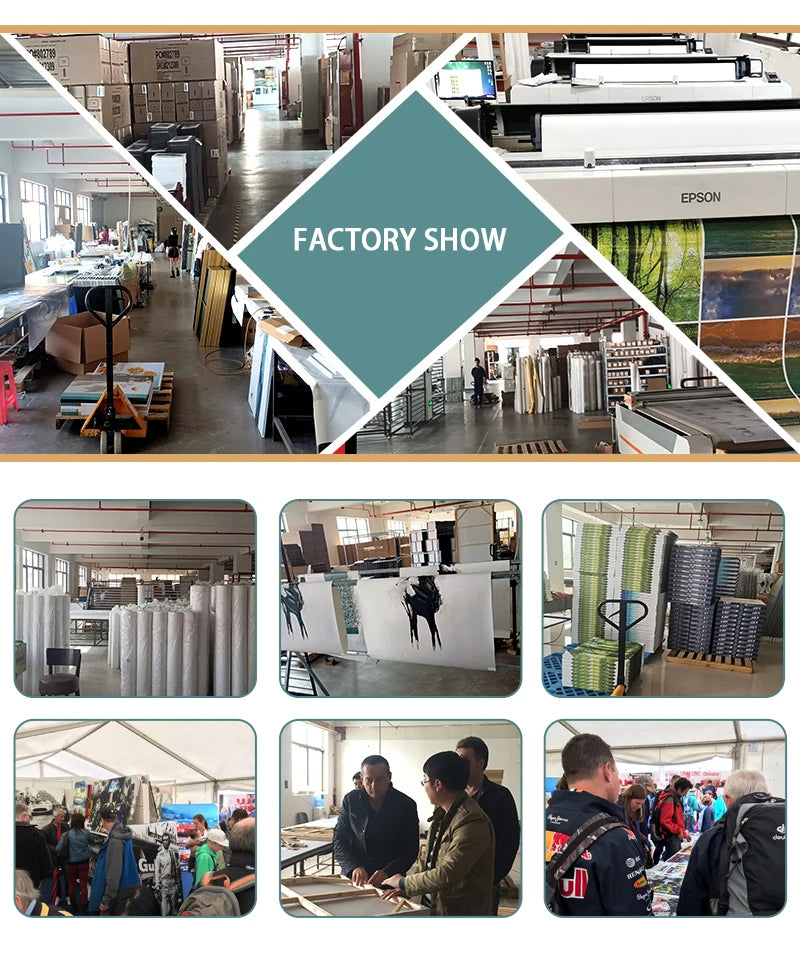 Sada na vlastnú maľbu na plátne s krúžkovým závesným príslušenstvom