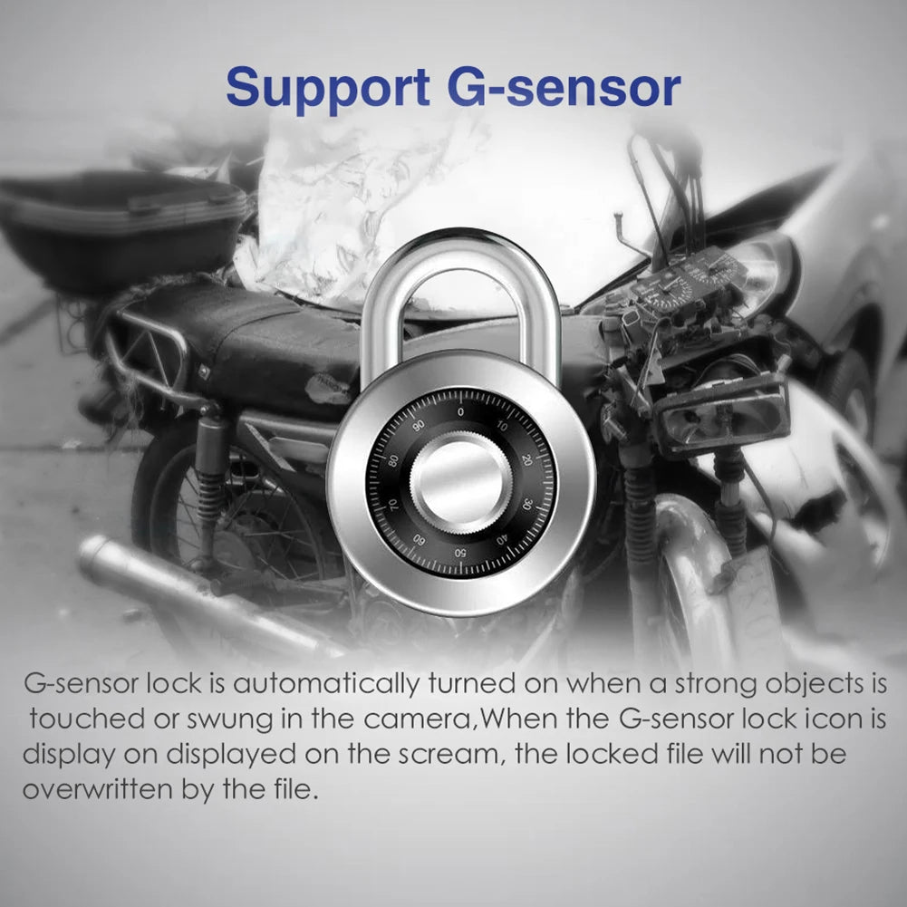 1080P HD 3.0 inch SE300 Motorcycle DVR Front+Rear View RGB Display Screen Motorcycle Dash Cam Digital Video Recorder Dash Cam