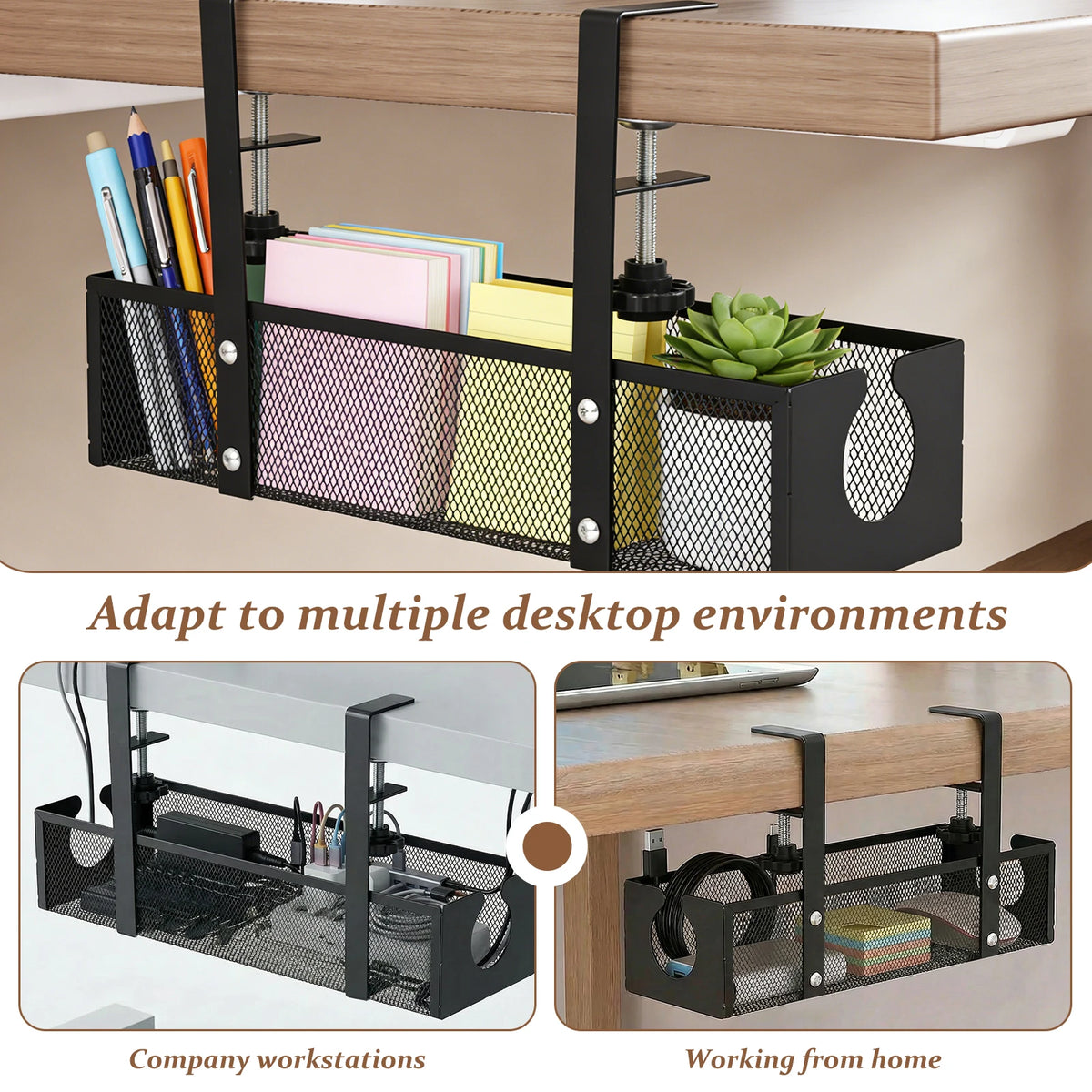 Clamp-On Carbon-Steel Cable Tray