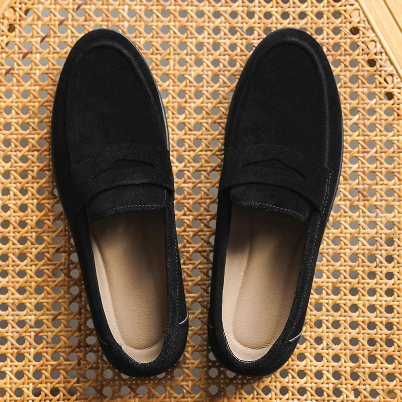 Men's Slip-On Loafers Lightweight Breathable Casual Walking Shoes