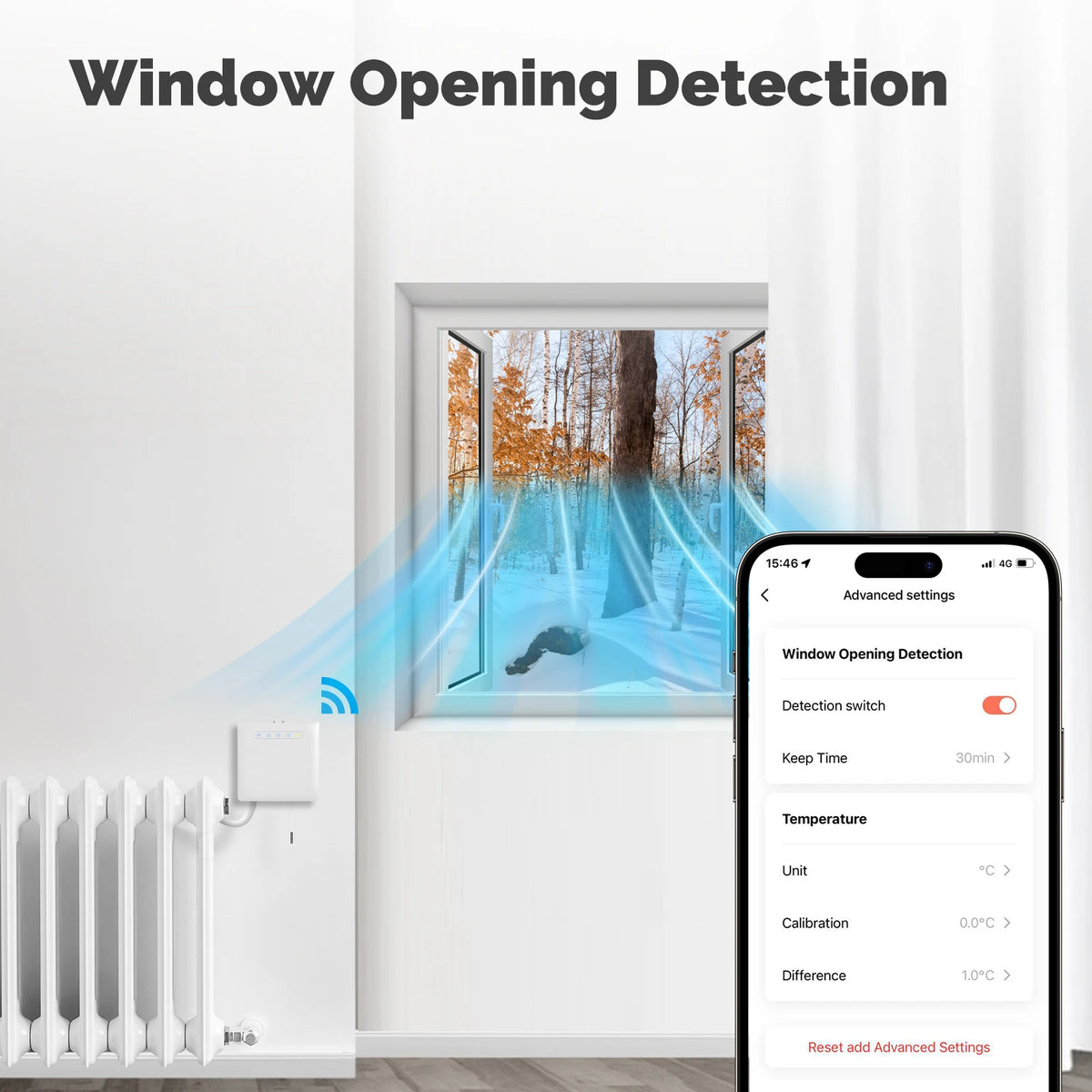 Thermostat WiFi pour radiateurs à câblage pilote