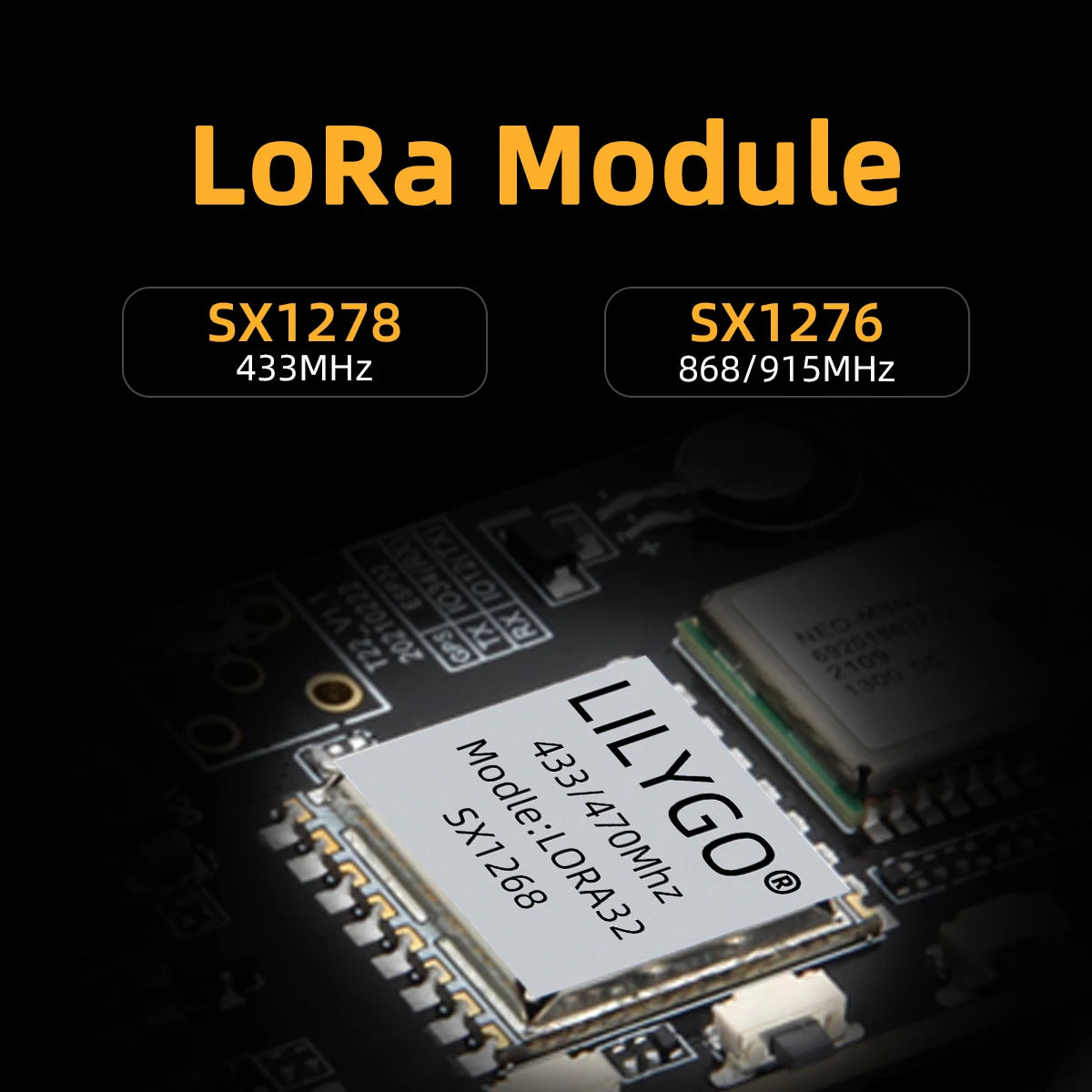 LILYGO T-Beam ESP32 LoRa GPS-utviklingskort