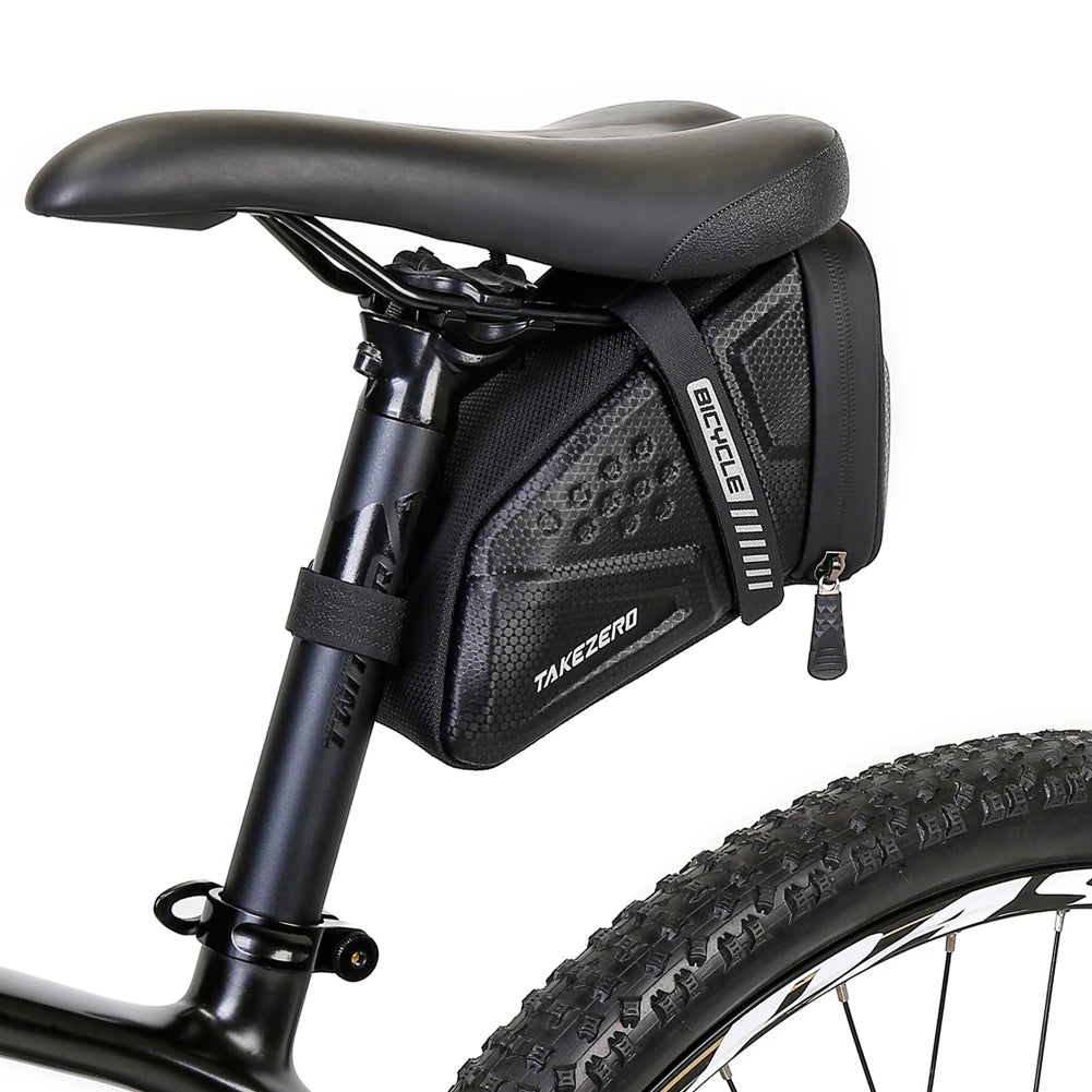 Taška na bicykel, na sedlo alebo rám