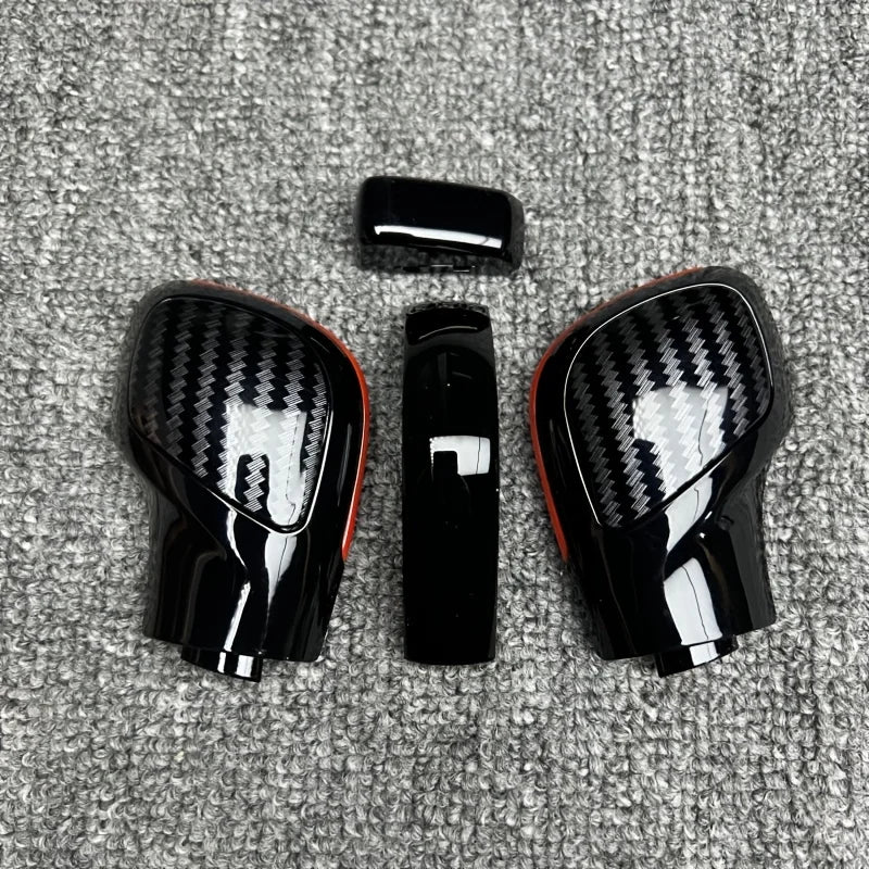 Shift Knob Gear Side Cover Emblem for VW Golf 6 7 R GTI Passat B7 B8 CC R20 Jetta MK6 GLI
