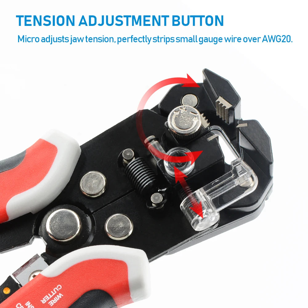 Multifunction Wire Stripper, Cutter and Crimper