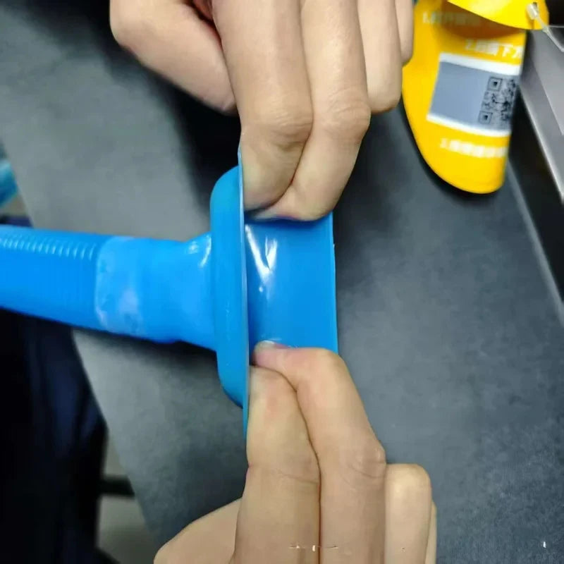 Kit flexible de limpieza de conductos de secadora con aspiradora