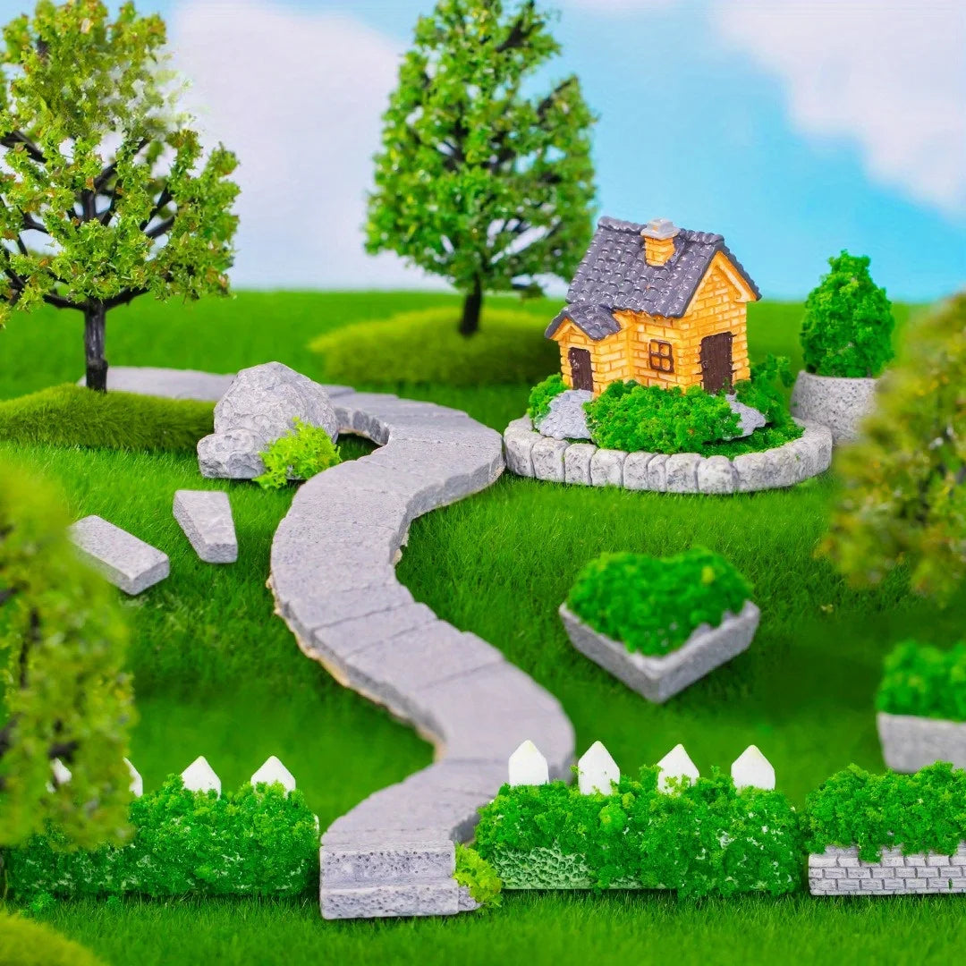 Miniature Garden Landscape Accessories, 30-Piece Set