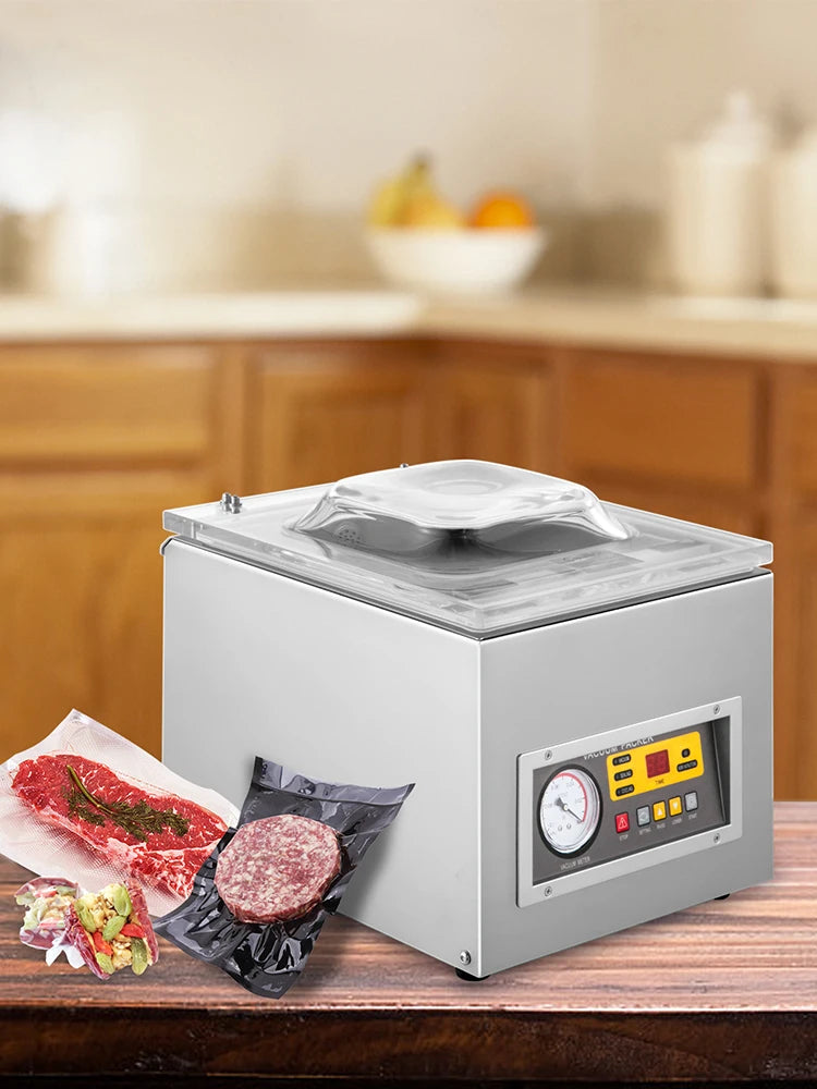 Commercial Vacuum Sealer Machine 120W DZ-260S Food Packing