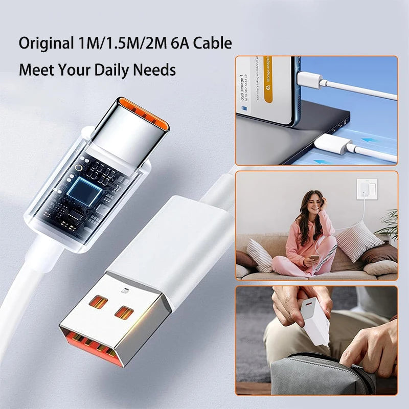 Xiaomi 100W USB-C Wall Charger with 6A USB-C Cable