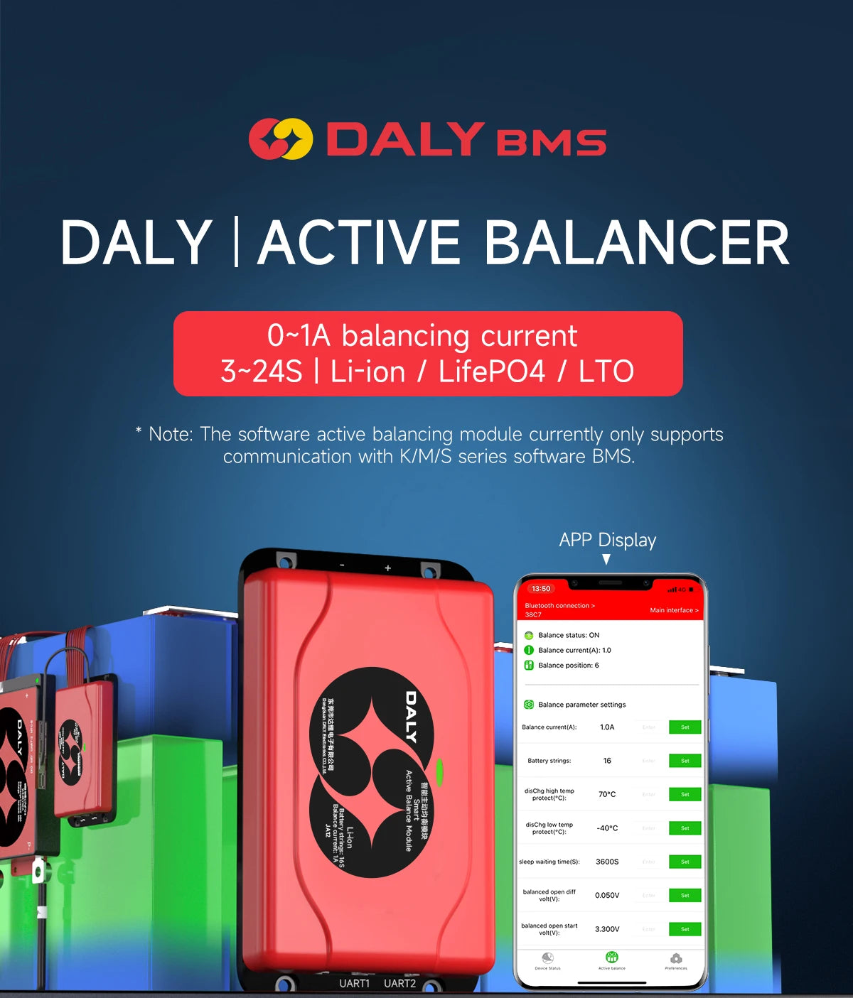 Active Battery Balancer - BT and Non-BT Options