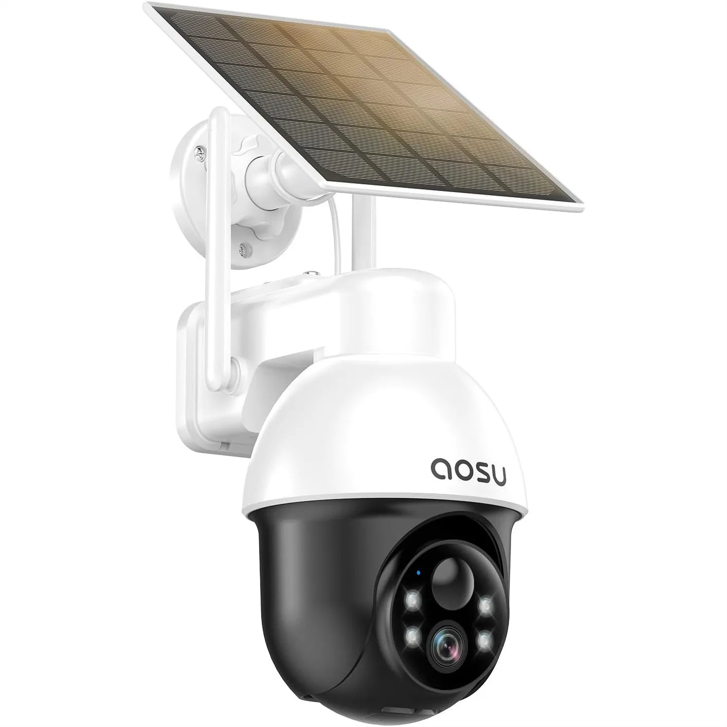 Cámara de seguridad solar exterior inalámbrica 2K PTZ con seguimiento automático