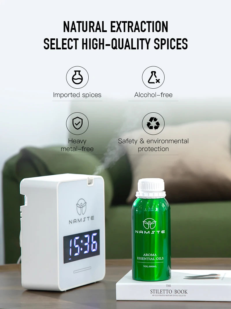500ML Hotelinspireret Duftolie til Diffusere Hjemmearoma