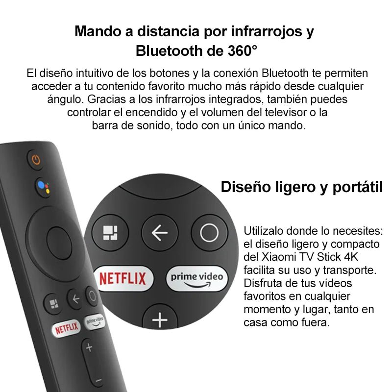 Xiaomi Smart TV Stick 4K Android Streaming Dongle