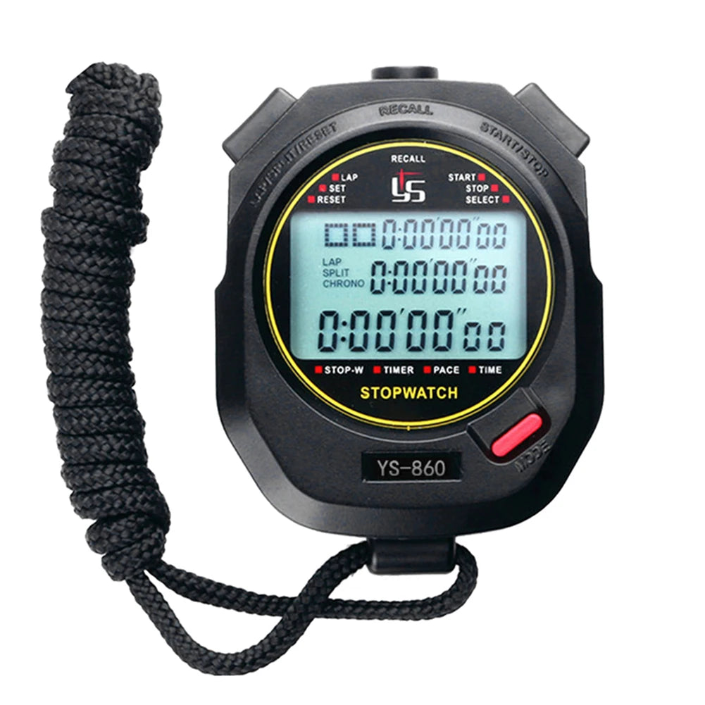Digitale handstopwatch, verschillende modellen