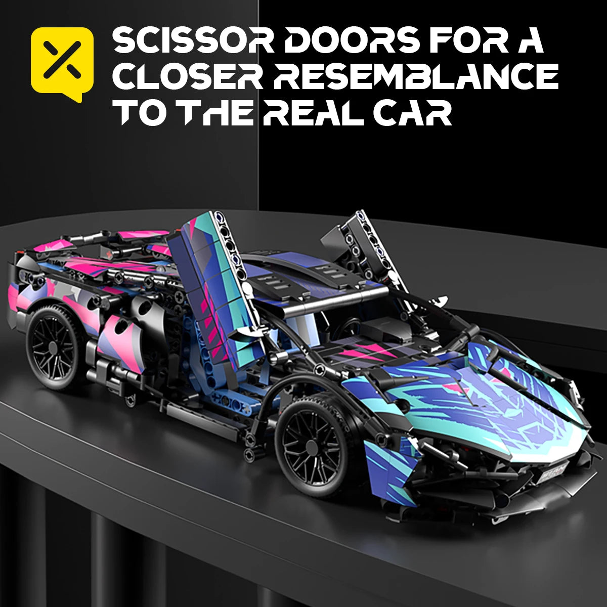 Toylinx 1:14 Yarış Arabası Yapı Taşları Modeli