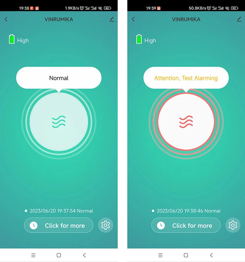 WiFi Tuya Smart Smoke Detector With Built-in 10 Year Lithium Battery For Parlor Room Kitchen Shop Fire Inspection Alarm Sensor