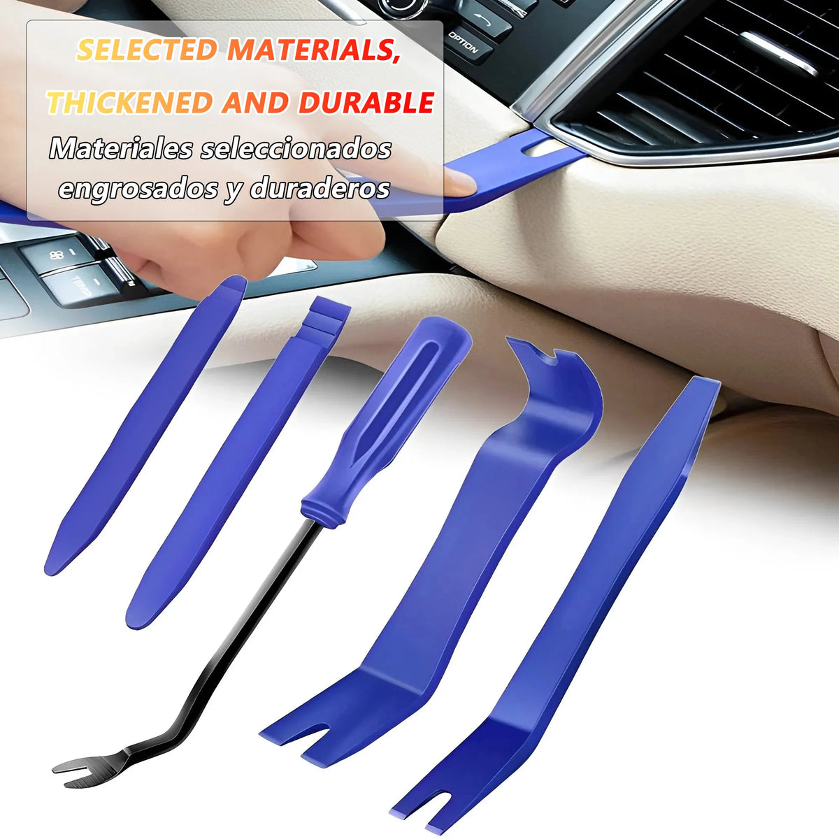 Vehicle Trim and Panel Removal Tool Set