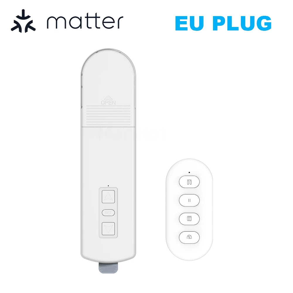 Matter Roller Blind Chain Motor - Plug Options