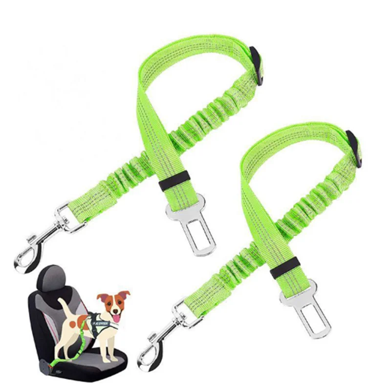 Hundbilbälte med reflekterande dämpningsdesign