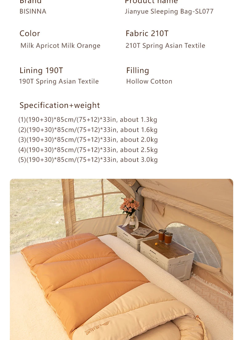 Ultralight 4 Season Camping Sleeping Bag