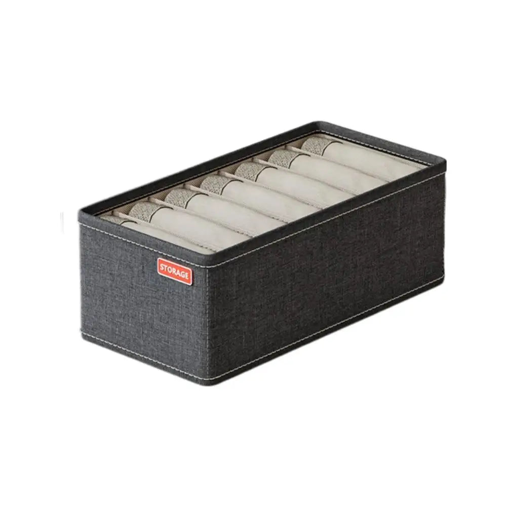 Underwear, Bra and Sock Organiser Box with 6, 7 or 20 Compartments