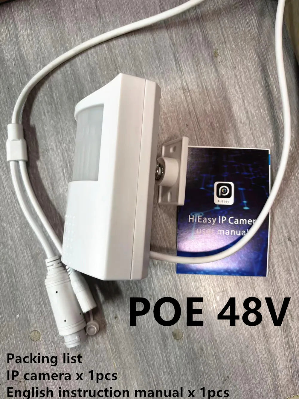 5MP POE Indoor IP Camera with 940nm IR and Vehicle Detection