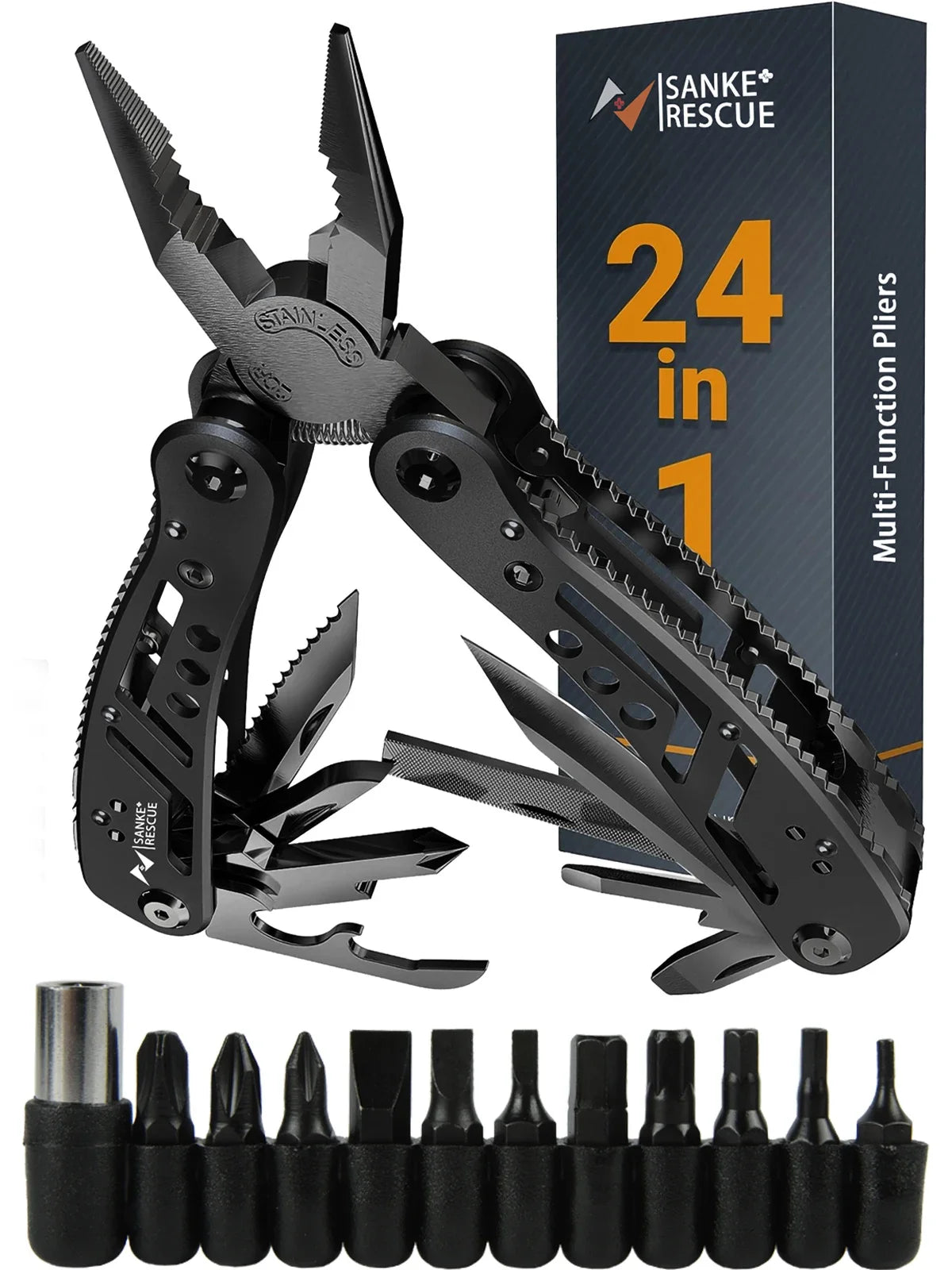 Pince multifonction 24 en 1 avec gaine de ceinture