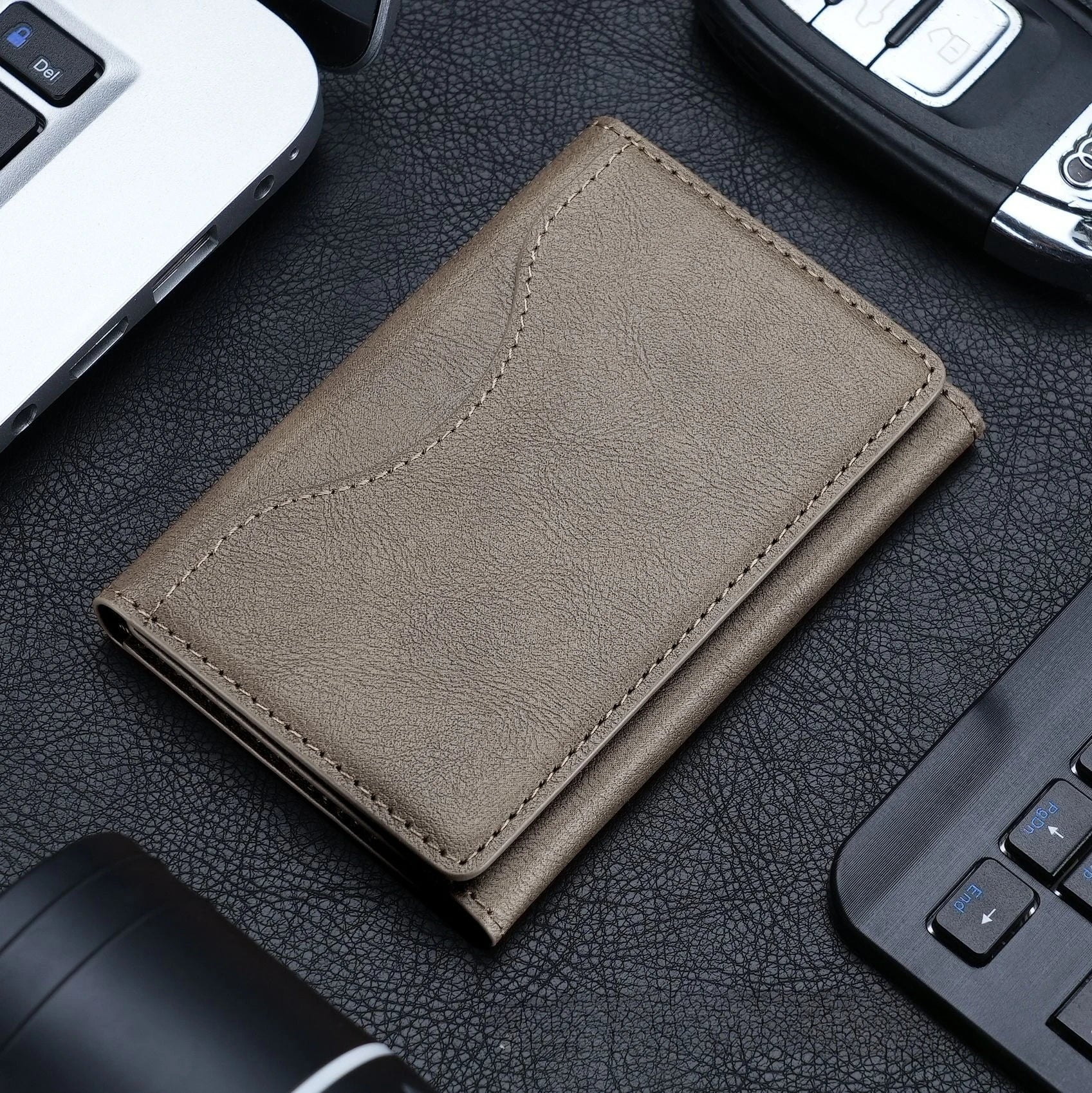 Powerful Magnetic Leather Wallet Magsafe for IPhone 16 15 Pro Max for IPhone 15 14 Pro Card Holder Phone Pouch Protective Case