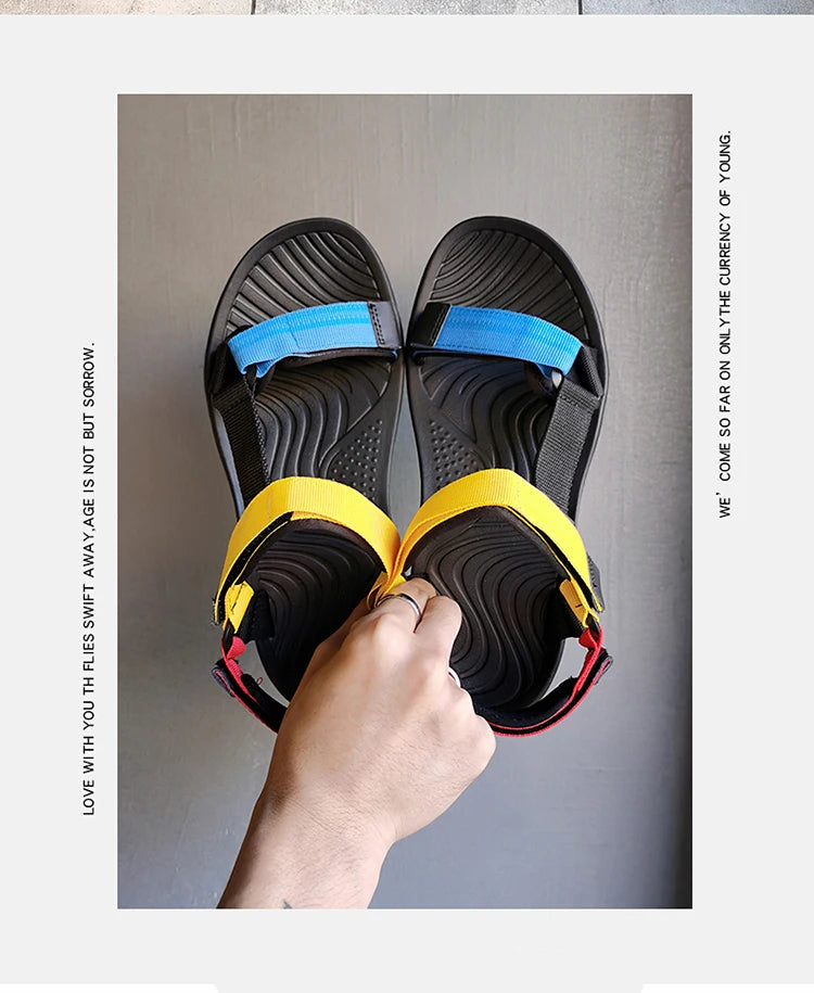 Lightweight EVA Sole Breathable Beach Sandals for Men