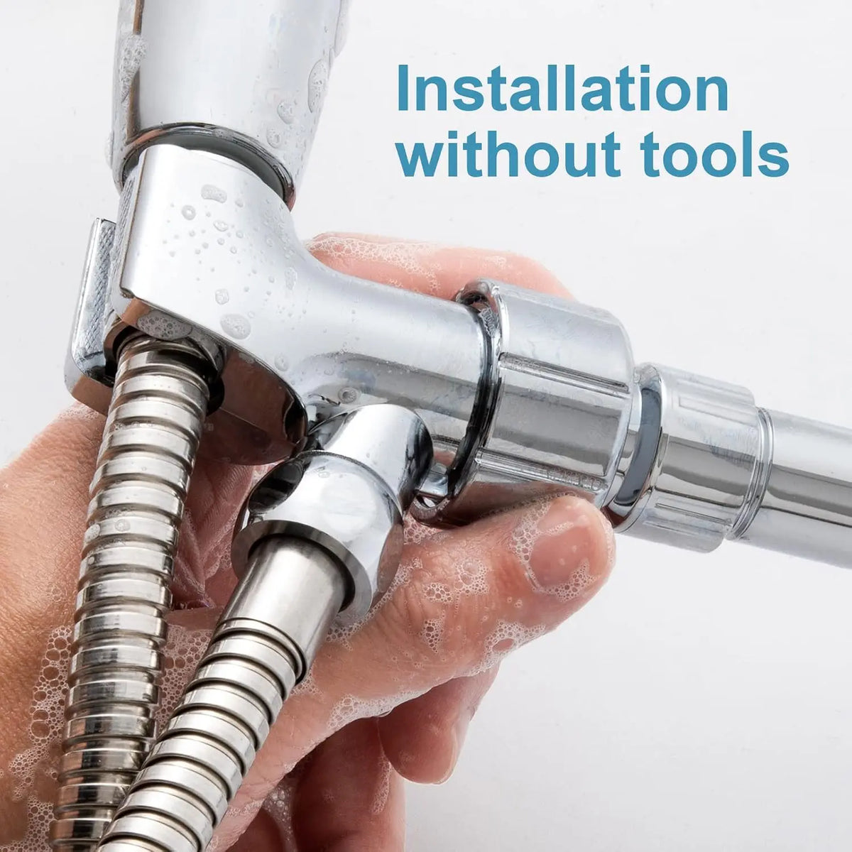 Adjustable Handheld Shower Holder, G1/2 Connection