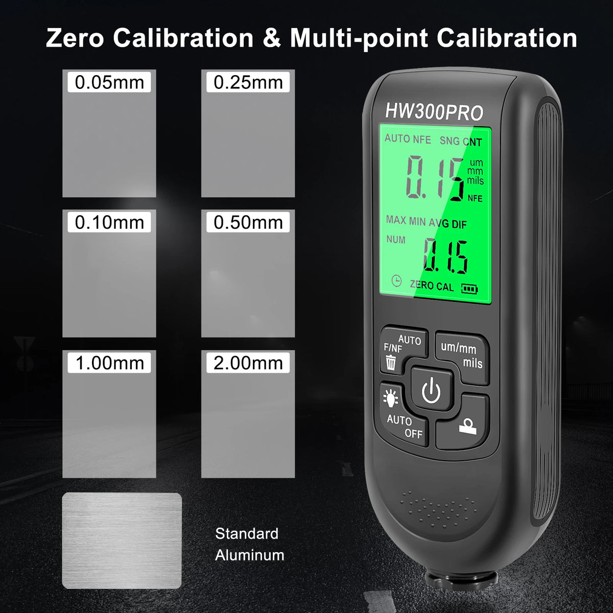 HW-300PRO Coatingsdiktemeter